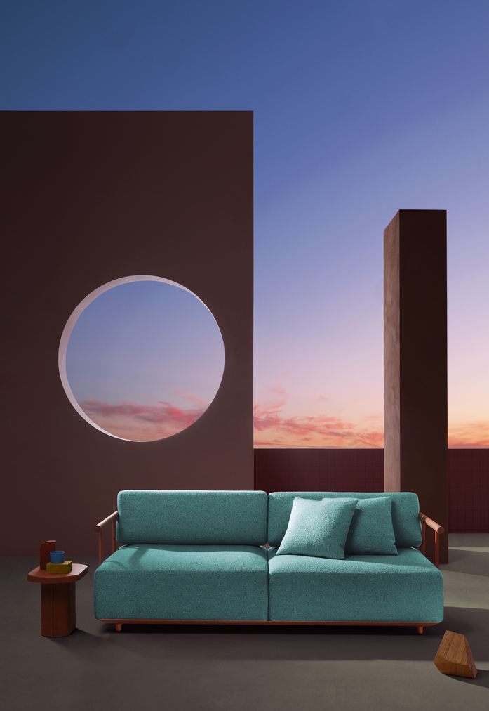 Pedrali Arki sofa art direction Studio FM photo Andrea Garuti styling Studio Salaris 4