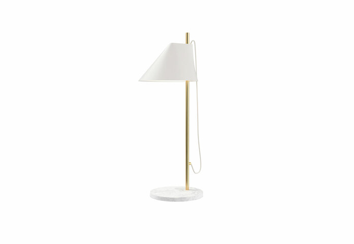 Q 91708 5 2 03 Yuh Table Brass Marble White EU p