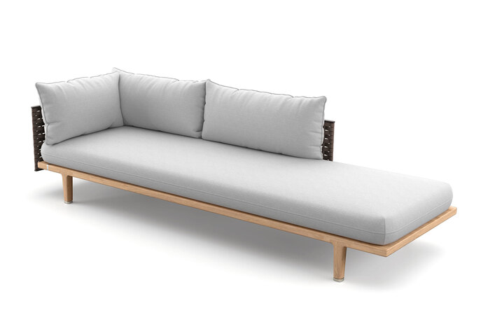 SEALINE extended Daybed right slate