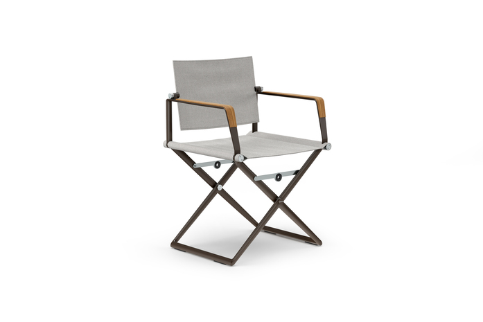 SEAX Sidechair sail dove teak