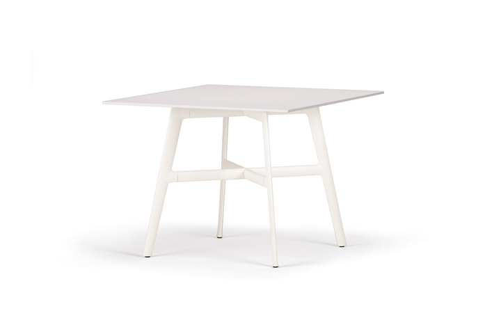 SEAX Dining Table 100x100 talc lipari