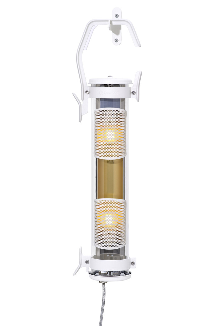 Sammode Balke White Brass Packshot Face On