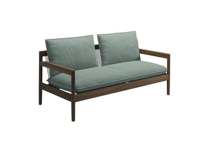 Saranac 2 Seater Sofa Fife Grey