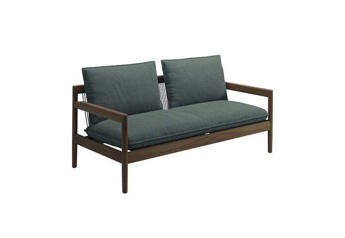 Saranac 2 Seater Sofa Fife Rainy Grey