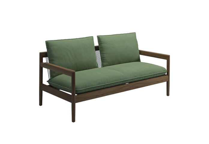 Saranac 2 Seater Sofa Fife Silky Green