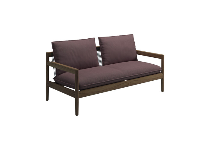 Saranac 2 Seater Sofa Fife Warm Rose