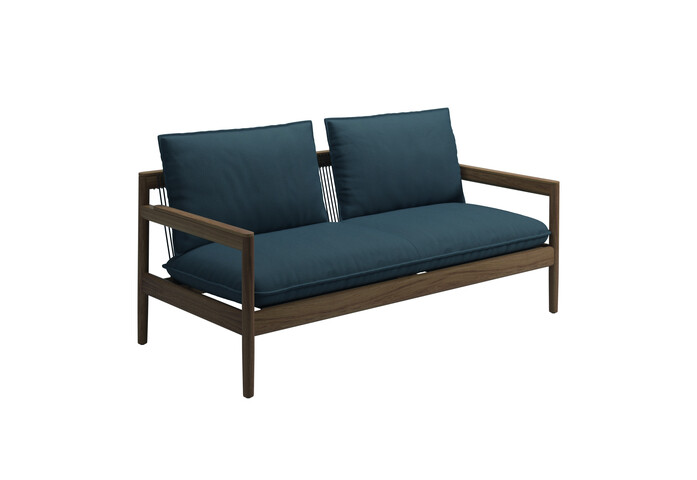 Saranac 2 Seater Sofa Tuck Denim