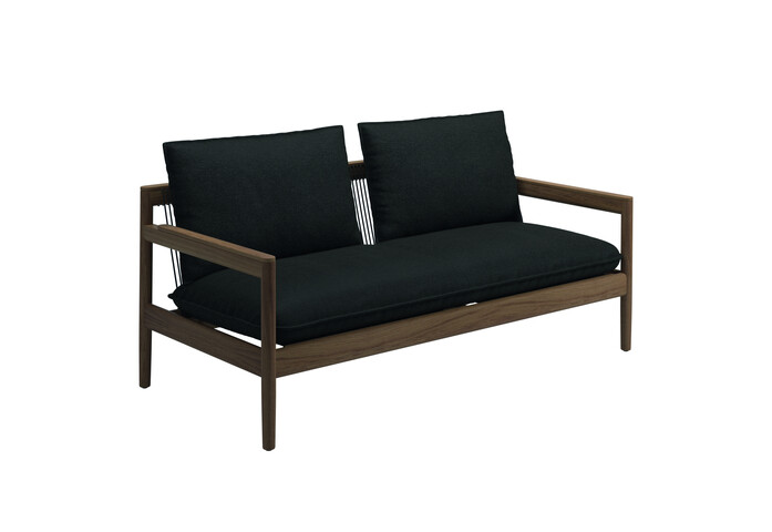 Saranac 2 Seater Sofa Tuck Sable