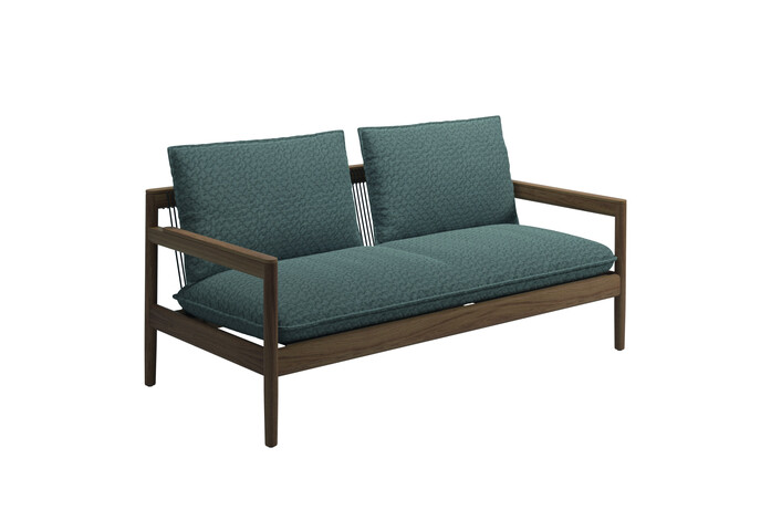 Saranac 2 Seater Sofa Wave Gravel