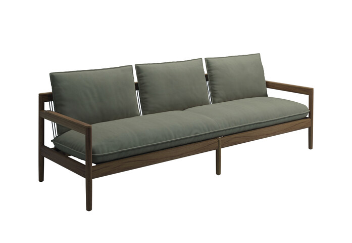Saranac 3 Seater Sofa Blend Sand
