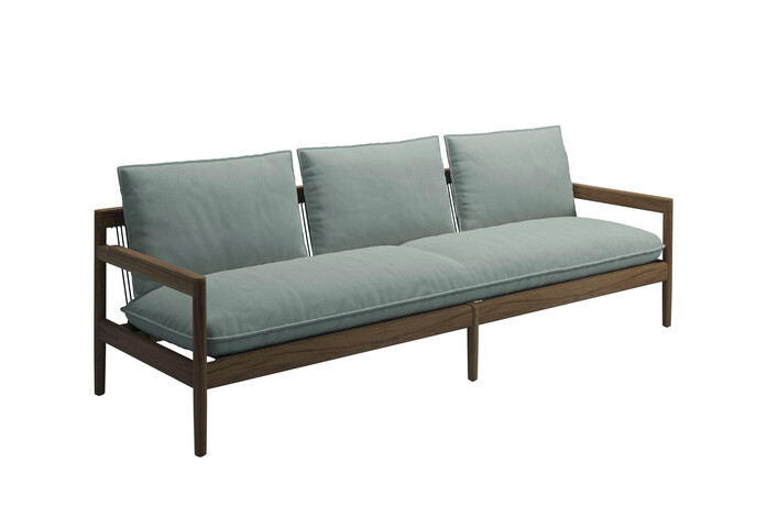 Saranac 3 Seater Sofa Fife Bone