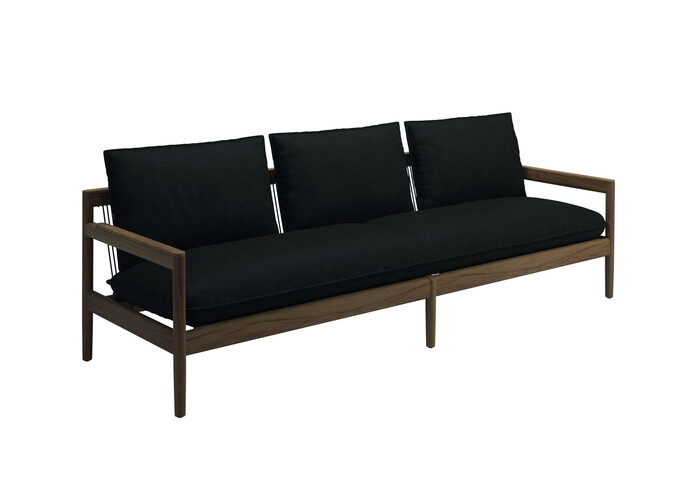 Saranac 3 Seater Sofa Fife Granite