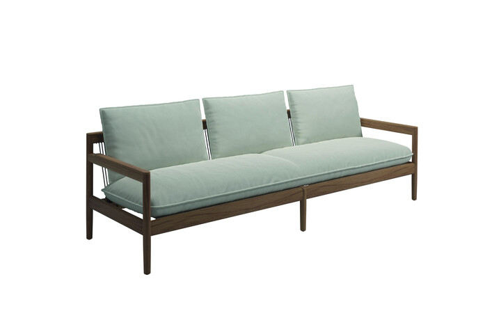 Saranac 3 Seater Sofa Fife Ice