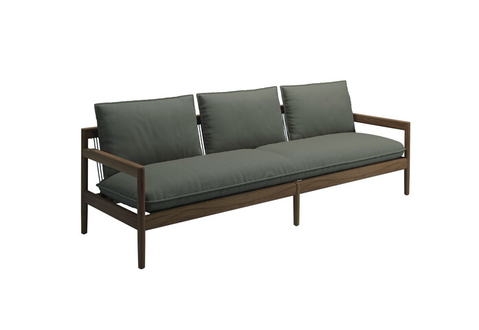 Saranac 3 Seater Sofa Ravel Dune