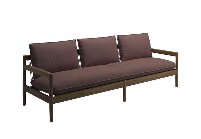 Saranac 3 Seater Sofa Tuck Cider