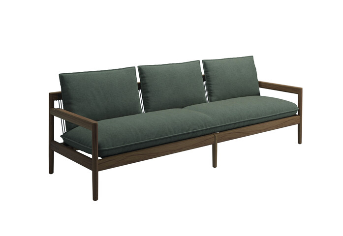 Saranac 3 Seater Sofa Tuck Truffle