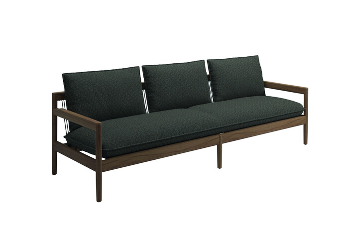 Saranac 3 Seater Sofa Wave Quarry