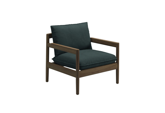 Saranac Lounge Chair Blend Coal
