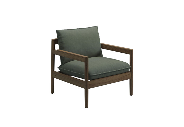 Saranac Lounge Chair Blend Latte