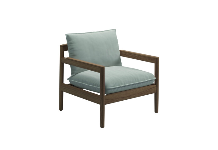 Saranac Lounge Chair Blend Linen