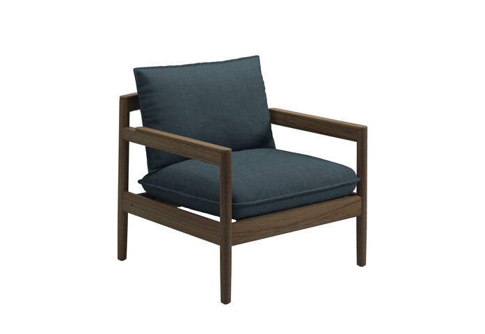 Saranac Lounge Chair Cameron Anthracite
