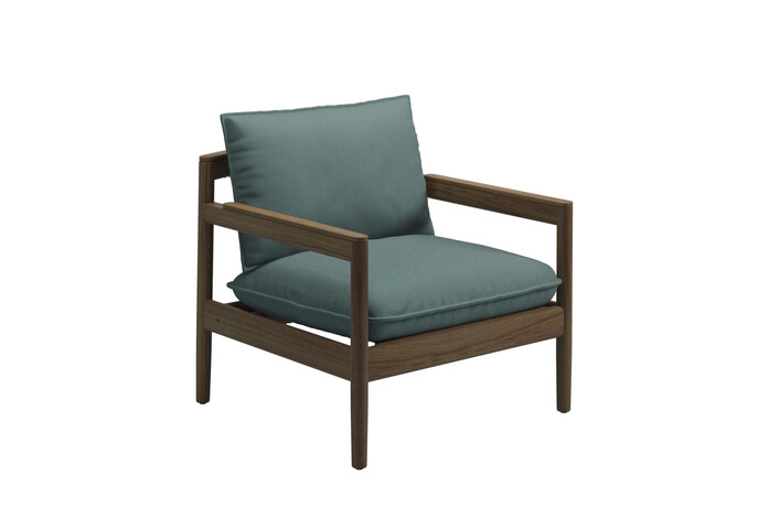 Saranac Lounge Chair Dot Putty