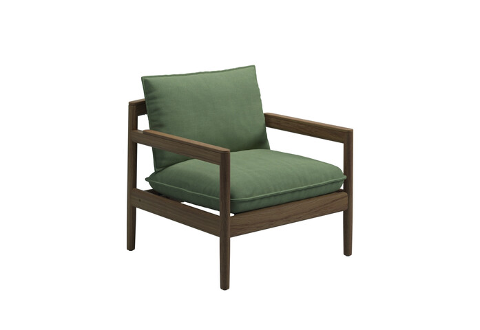 Saranac Lounge Chair Fife Silky Green