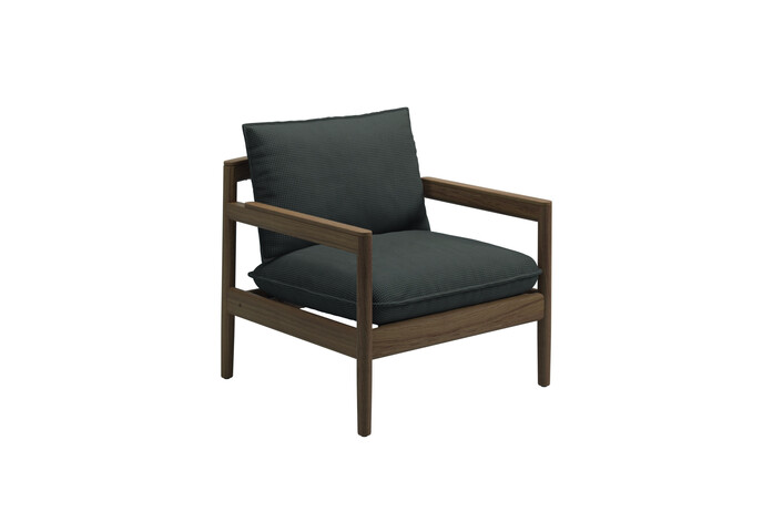 Saranac Lounge Chair Robben Charcoal