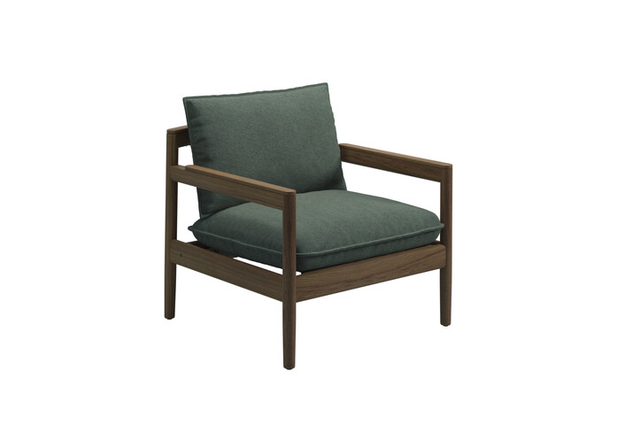 Saranac Lounge Chair Tuck Truffle