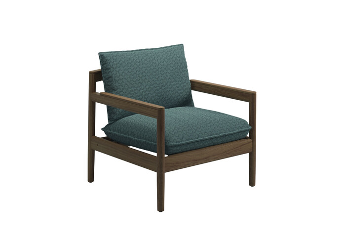 Saranac Lounge Chair Wave Gravel