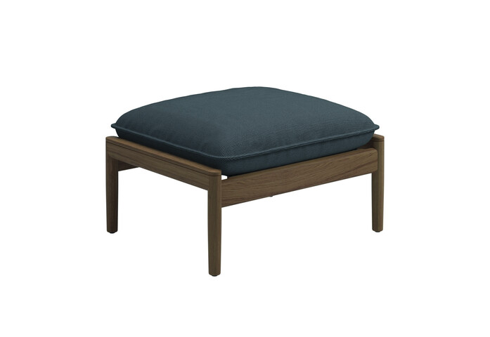 Saranac Ottoman Cameron Anthracite
