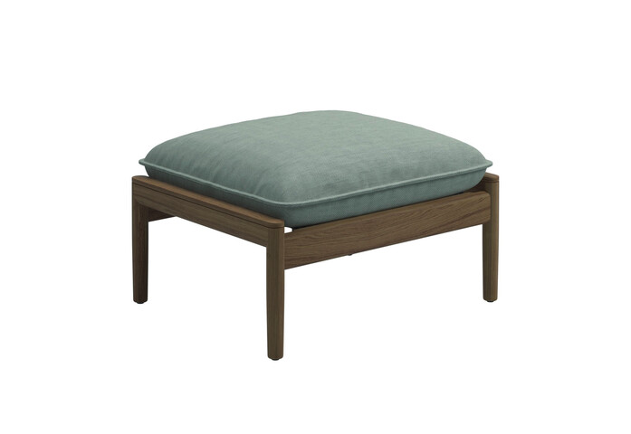 Saranac Ottoman Fife Grey