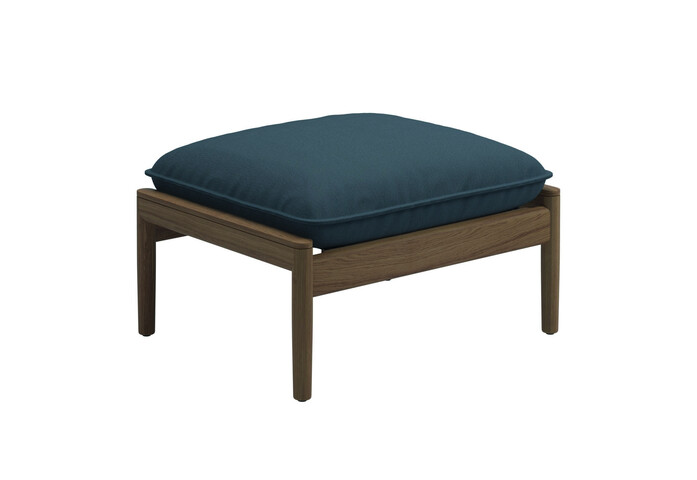 Saranac Ottoman Tuck Denim