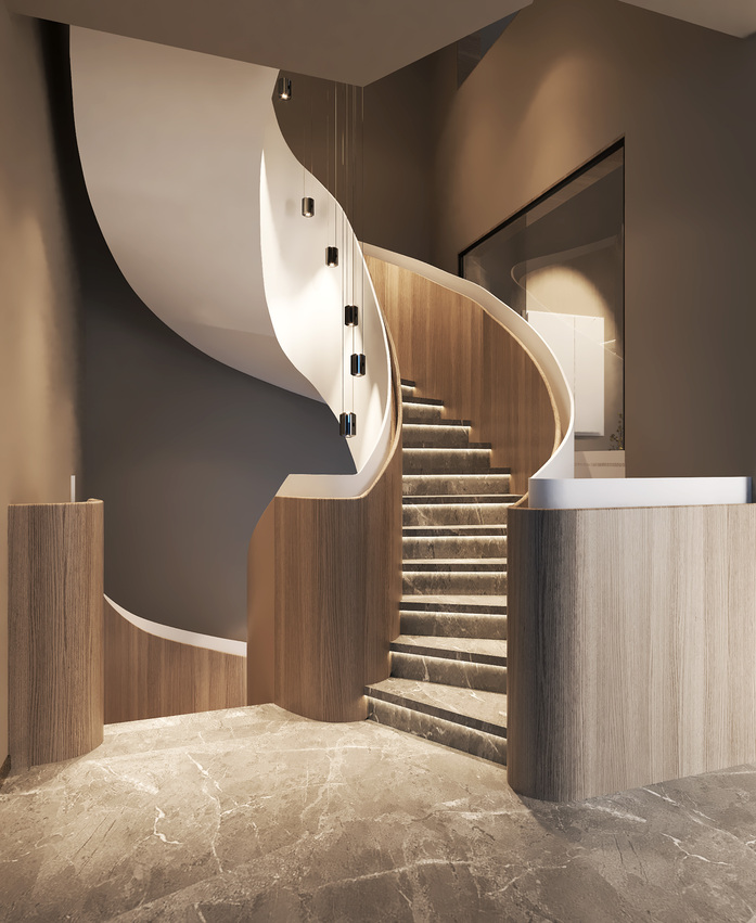 Staircase 02 c Jet pendant 1