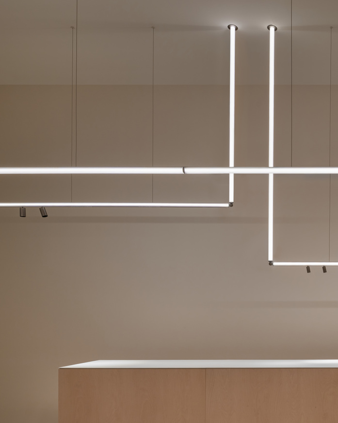 The Glowing Track Flos booth ph Gianluca Bellomo 2