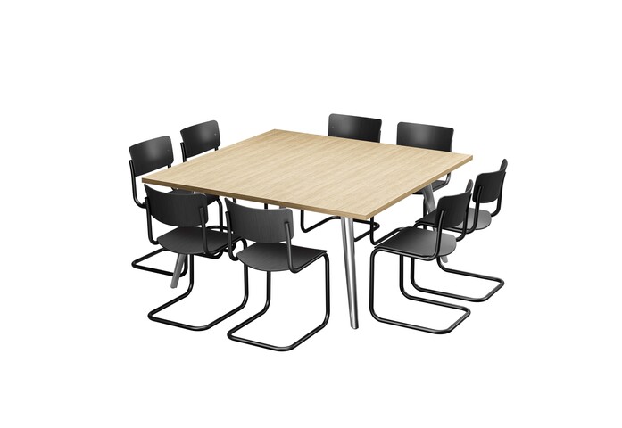 Thonet 1545 S43 158cm quadratisch