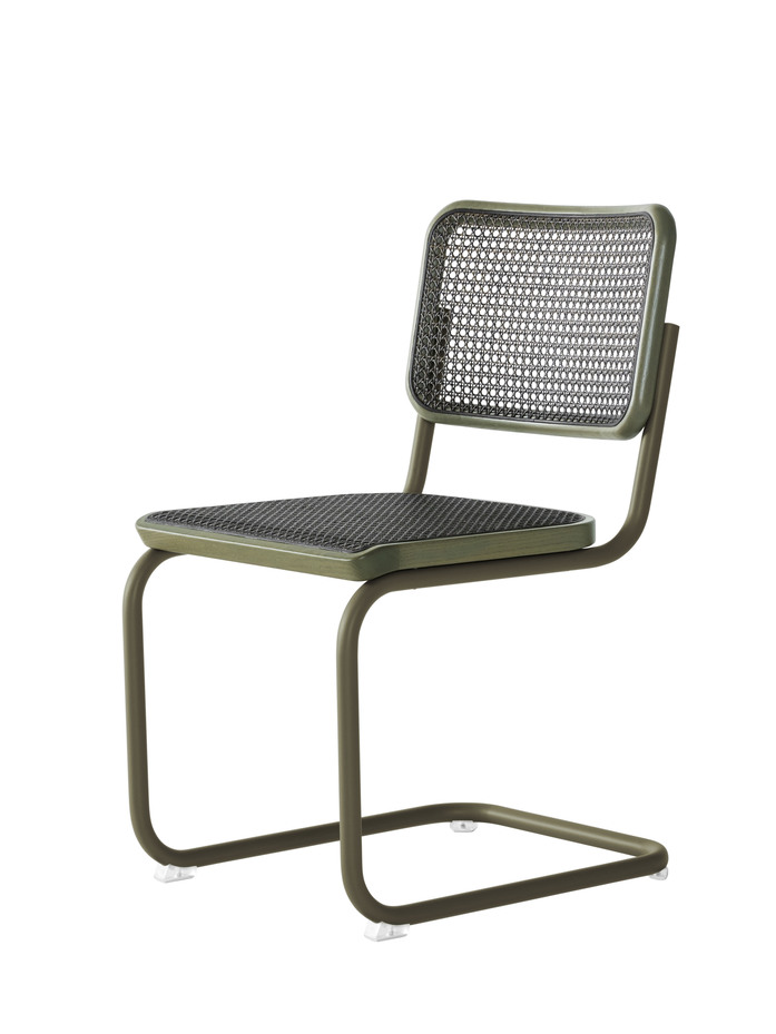 Thonet S 32 V Dark Melange Sage FF
