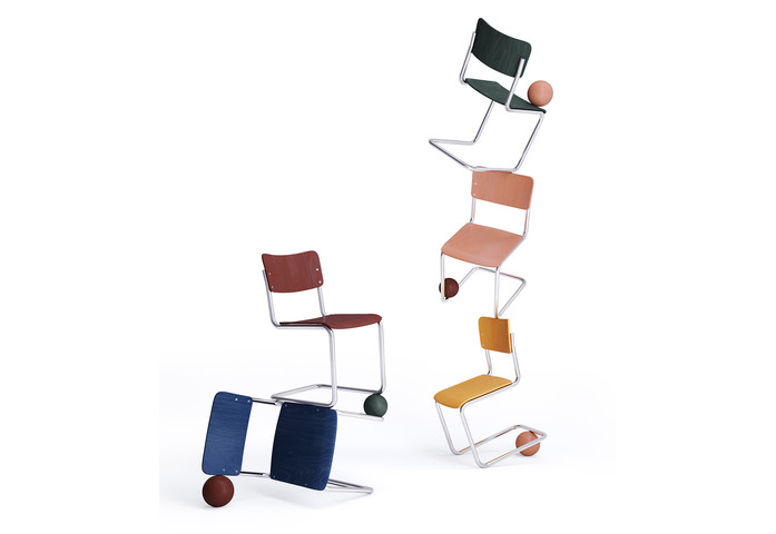 Thonet S43 K Motiv weiss 01