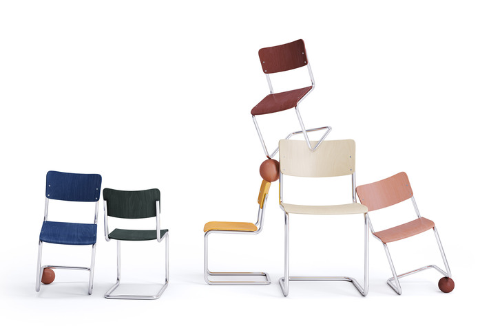 Thonet S43 K Motiv weiss 02