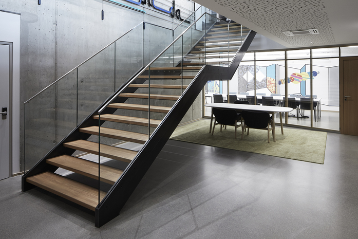 Treppe im Institut Wangentreppe 47 0 Foto Andy Brunner