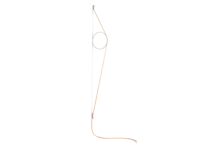 Wire Ring rosa bianco
