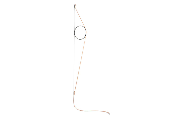Wire Ring rosa grigio
