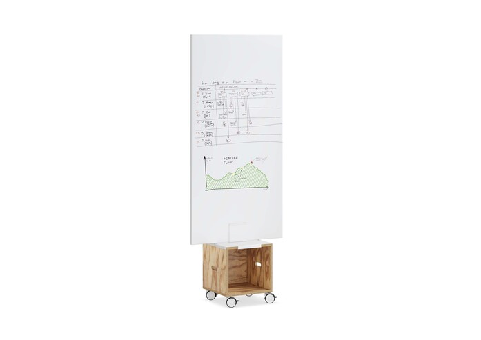XS Podest mit Whiteboard RGB