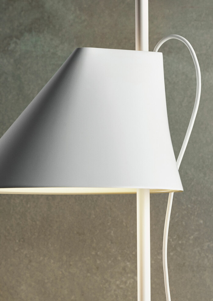 Yuh Table Lamp Detail White 02792
