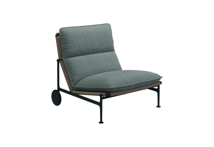 Zenith Lounge Chair Fife Canvas Grey
