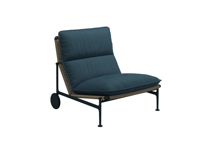 Zenith Lounge Chair Tuck Denim