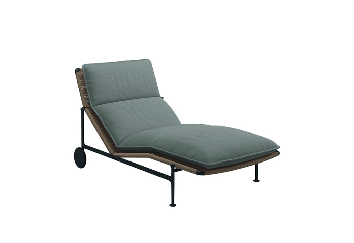 Zenith Lounger Fife Canvas Grey