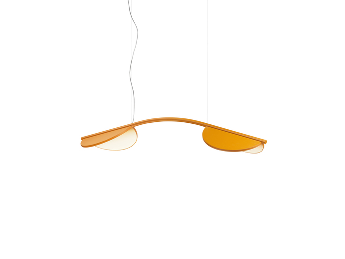 Almendra S2 arch long rosone primer suspension urquiola flos F0395027 product still life big