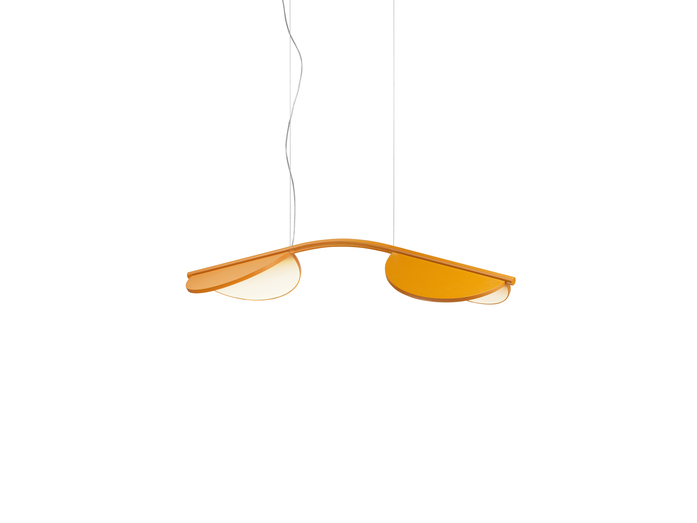 Almendra S2 arch short rosone primer suspension urquiola flos F0394027 product still life big