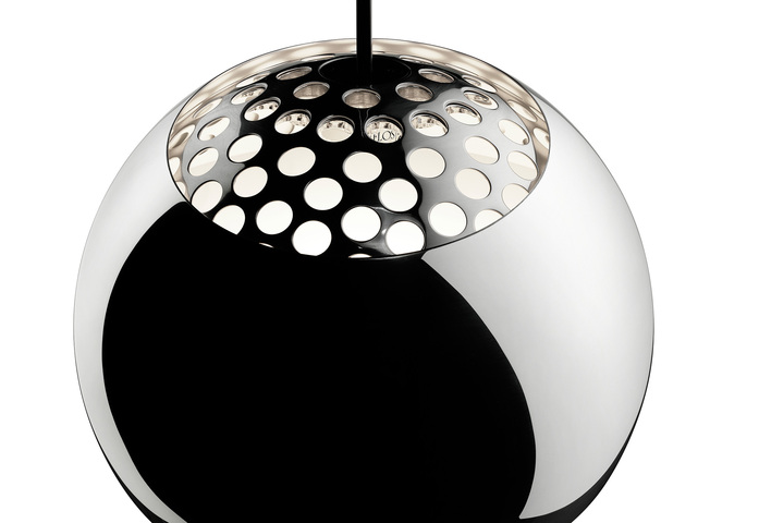 Arco led diffusore vista alto fb
